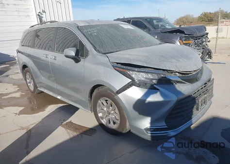 2022 Toyota Sienna Xle from USA, damaged, VIN 5TDYRKEC5NS081542